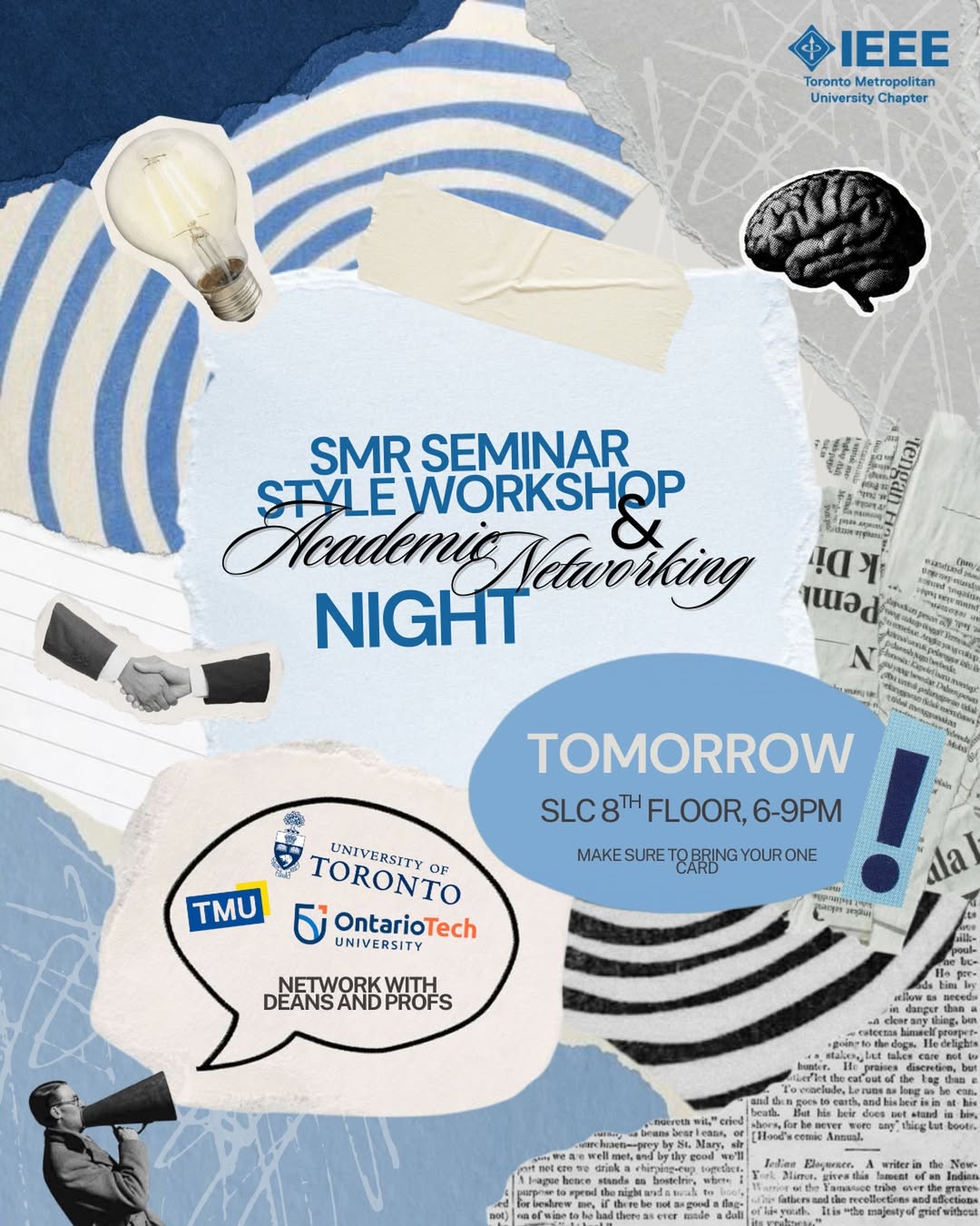 SMR Seminar Style Workshop